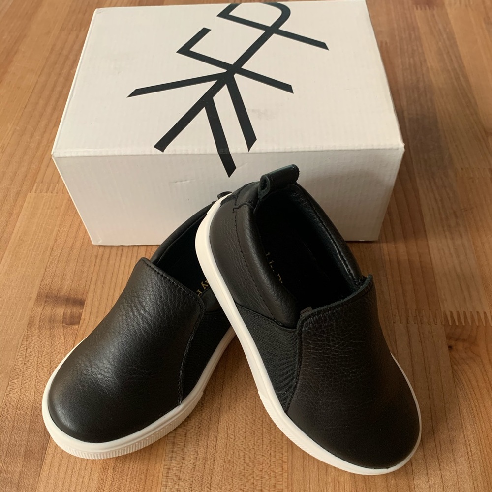 NWT Freshly Picked black slip on sneakers sz7